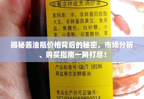 揭秘酱油瓶价格背后的秘密，市场分析、购买指南一网打尽！