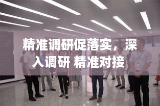 精准调研促落实，深入调研 精准对接 