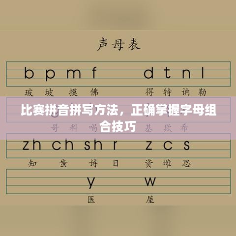 比赛拼音拼写方法，正确掌握字母组合技巧