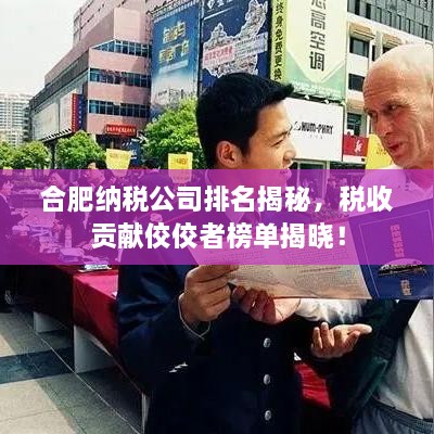 合肥纳税公司排名揭秘，税收贡献佼佼者榜单揭晓！