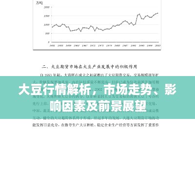 大豆行情解析，市场走势、影响因素及前景展望